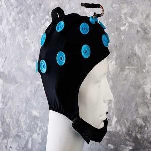 EEG cap used for neurofeedback