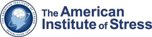 The logo of the American Institute of Stress. Ginny Estupinian PhD, ABPP Los Gatos Psychologist is a member