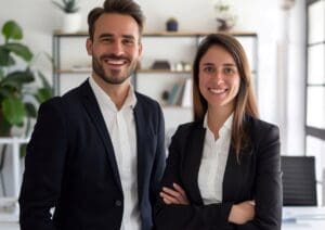 Business owners seeking advice from Ginny Estupinian PhD