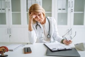 Physicians deal with a variety of stress and crises 