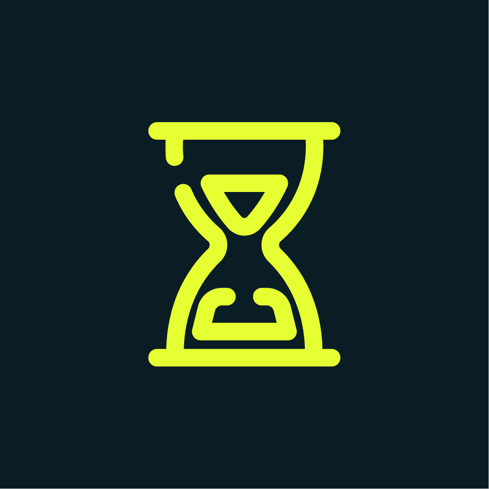 Hourglass icon symbolizing the passage of time and the importance of mental health, representing the practice of Dr. Ginny Estupinian, PhD, a Los Gatos psychologist dedicated to supporting emotional well-being
