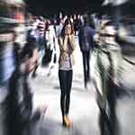 Photo of Social Anxiety displayed as a panic attack in public