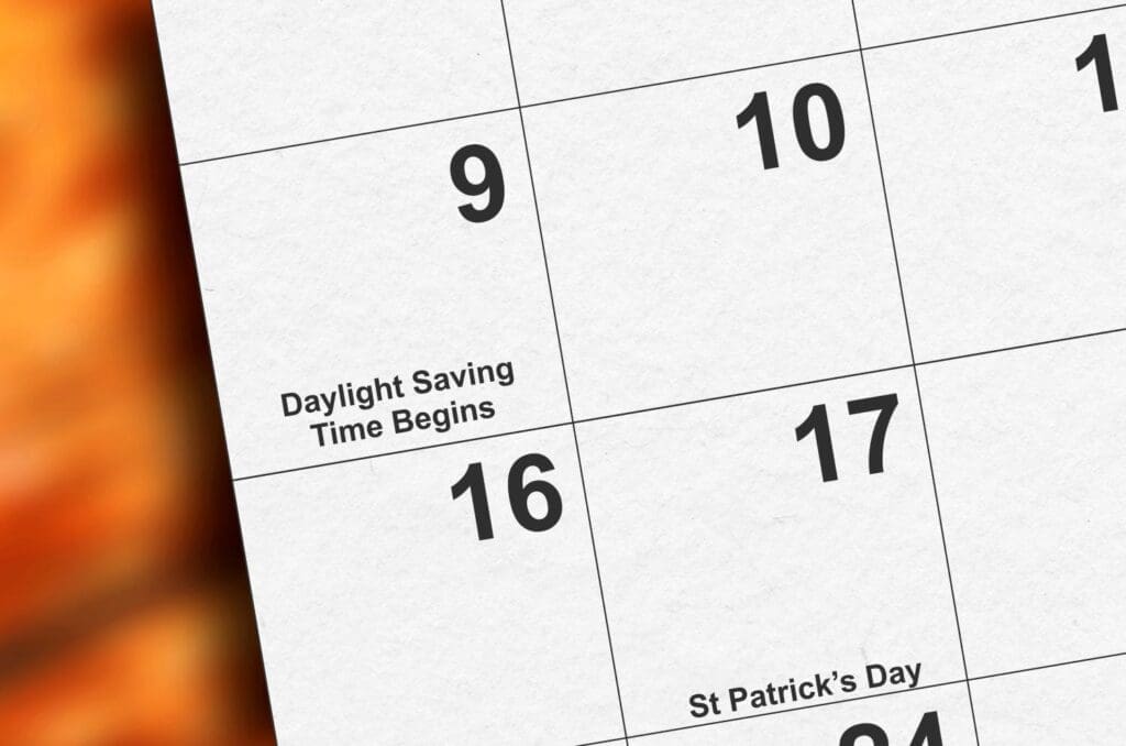 An illustration of Day Light Savings 2025 and the need to plan for the changes to your mental health as a result